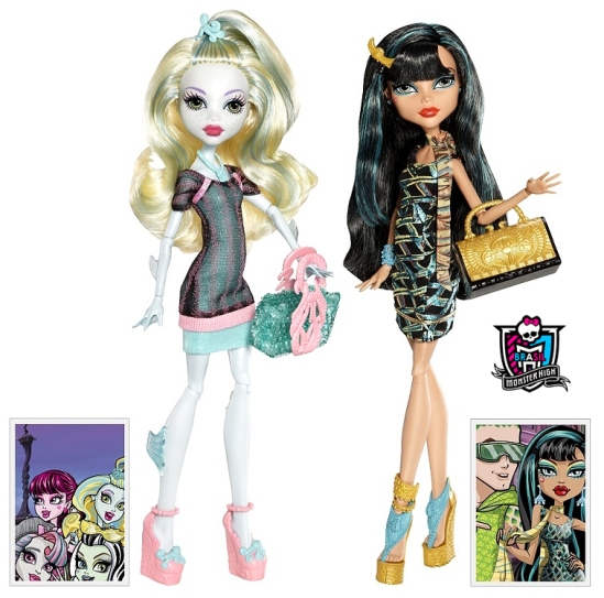 cleo and lagoona scaris monster high